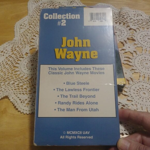 VHS - the John Wayne collection, volumes 1 and 2, sealed - Picture 4 of 6